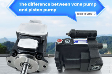 La diferencia entre bomba de paletas y bomba de pistón.