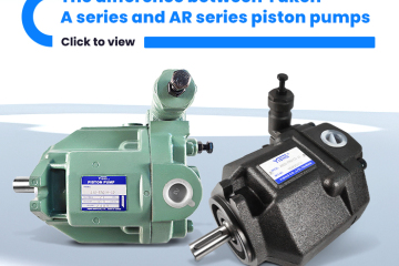 A diferença entre as bombas de pistão da série Yuken A e da série AR