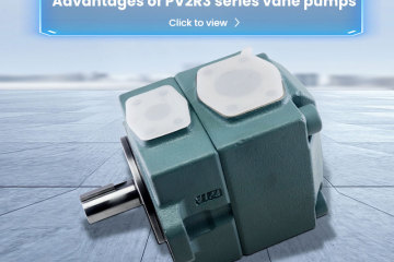 Vantagens das bombas de palhetas da série PV2R3