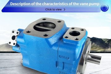 Description of the characteristics of the vane pump