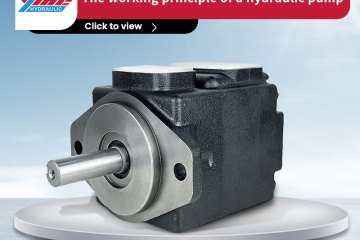 The working principle of a hydraulic pump