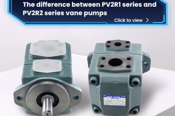 A diferença entre as bombas de palhetas da série PV2R1 e da série PV2R2