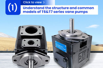 Entenda a estrutura e os modelos comuns das bombas de palhetas das séries T6 e T7