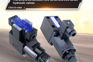 A diferença entre as válvulas hidráulicas da série EDG e da série DSG