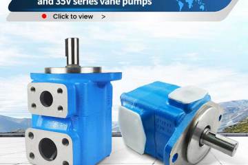 A diferença entre as bombas de palhetas da série 25V e da série 35V