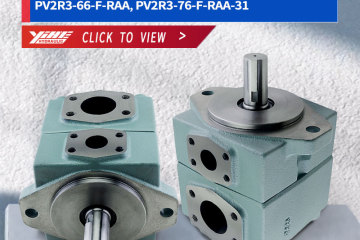 Análise de desempenho e aplicação de bombas de palhetas PV2R3-66-F-RAA, PV2R3-76-F-RAA-31