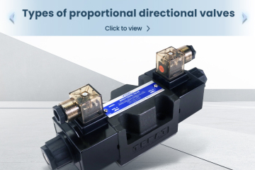 Tipos de válvulas direcionais proporcionais