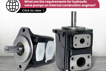 Quais são os requisitos para bombas hidráulicas de palhetas em motores de combustão interna?