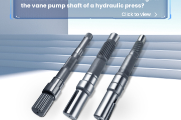 Quais são as causas de fratura e danos ao eixo da bomba de palhetas de uma prensa hidráulica?