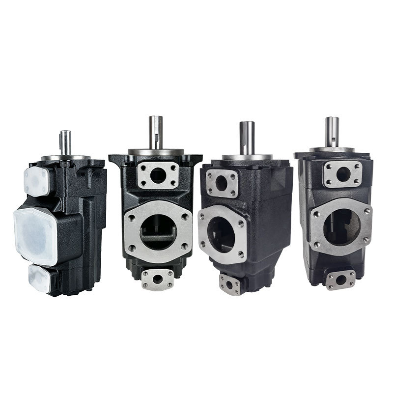 Bomba de paletas hidráulica YIHE tipo T6CC T6DC T6EC T6ED, bomba de alta presión