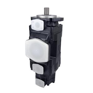 Bomba de aceite cuantitativa de alta presión YIHE T6DDC bomba de paletas industrial doble hidráulica