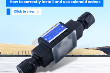 Como instalar e usar corretamente válvulas solenóides