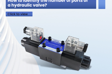 Como identificar o número de portas de uma válvula hidráulica?