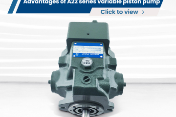 Vantagens da bomba de pistão variável da série A22