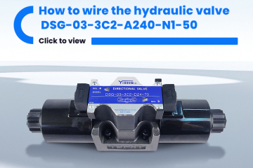 Como conectar a válvula hidráulica DSG-03-3C2-A240-N1-50