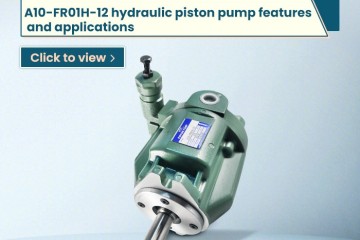 Recursos e aplicações da bomba de pistão hidráulico A10-FR01H-12