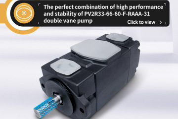 A combinação perfeita de alto desempenho e estabilidade da bomba de palhetas duplas PV2R33-66-60-F-RAAA-31