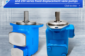 Características técnicas e aplicações das bombas de palhetas de deslocamento fixo das séries 20V e 25V