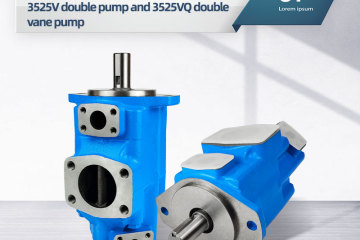 Características técnicas e aplicações da bomba dupla 3525V e da bomba dupla de palhetas 3525VQ