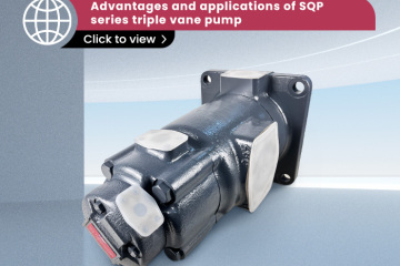 Vantagens e aplicações da bomba de palhetas triplas da série SQP