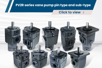 Tipo y subtipo de pasador de bomba de paletas serie PV2R