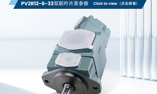 Parámetros de la bomba de paletas doble PV2R12-6-33