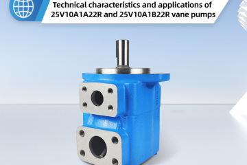 Technical characteristics and applications of 25V10A1A22R and 25V10A1B22R vane pumps