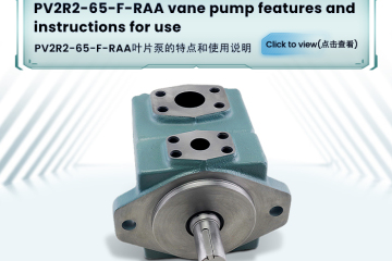 PV2R2-65-F-RAA vane pump features and instructions for use