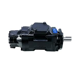 Double acting hydraulic high pressure oil pump T7DDBS double vane pump