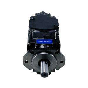 Double acting hydraulic high pressure oil pump T7DDBS double vane pump