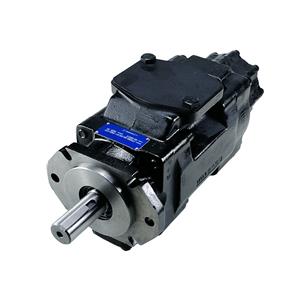 Double acting hydraulic high pressure oil pump T7DDBS double vane pump