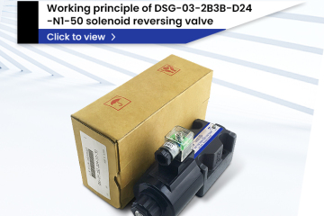 Working principle of DSG-03-2B3B-D24-N1-50 solenoid reversing valve