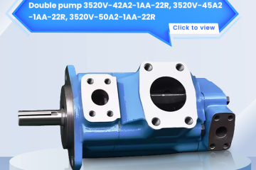 Double pump 3520V-42A2-1AA-22R, 3520V-45A2-1AA-22R, 3520V-50A2-1AA-22R