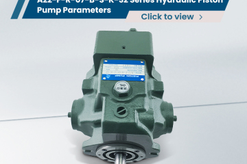 A22-F-R-07-B-S-K-32 Series Hydraulic Piston Pump Parameters