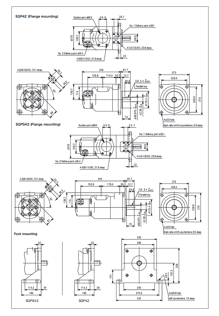 Tokimec Type Vane Pump