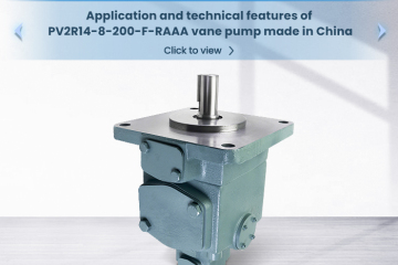 Application and technical features of PV2R14-8-200-F-RAAA vane pump made in China