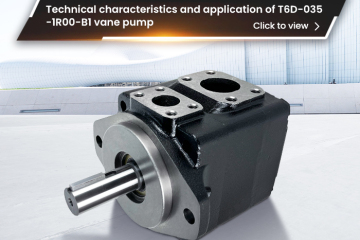 Technical characteristics and application of T6D-035-1R00-B1 vane pump