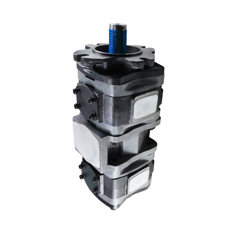 Hydraulic tandem gear pump IPVP7-125/160/200/250 series internal gear oil pump