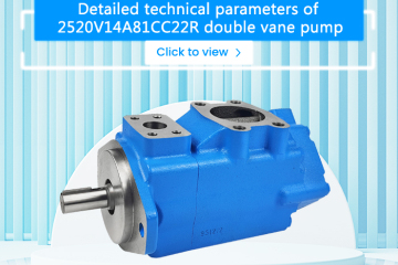 Detailed technical parameters of 2520V14A81CC22R double vane pump