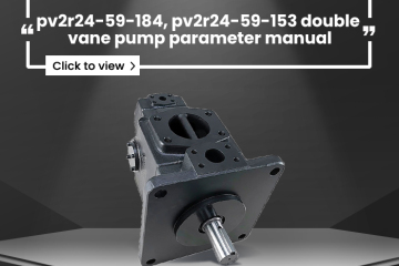 pv2r24-59-184, pv2r24-59-153 double vane pump parameter manual