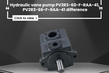 Hydraulic vane pump PV2R3-60-F-RAA-41, PV2R3-66-F-RAA-41 difference