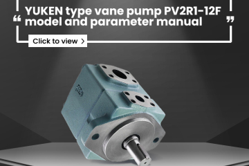 YUKEN type vane pump PV2R1-12F model and parameter manual