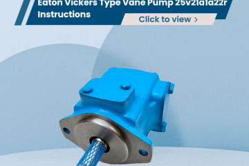 Eaton Vickers Type Vane Pump 25v21a1a22r Instructions