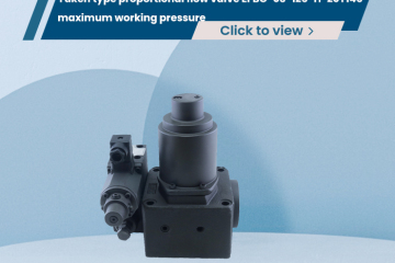 Yuken type proportional flow valve EFBG-03-125-H-20T145 maximum working pressure