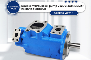 Double hydraulic oil pump 2520V14A141CC22R, 2520V14A51CC22R