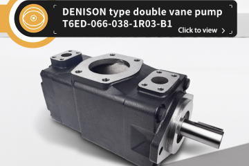 DENISON type double vane pump T6ED-066-038-1R03-B1