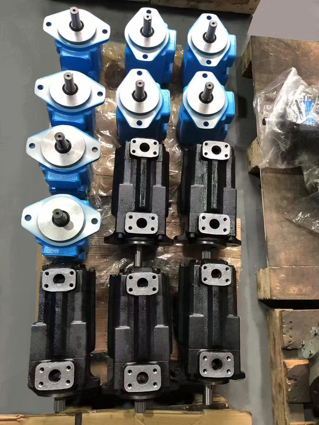 Supply PARKER DENISON type tandem vane hydraulic pump