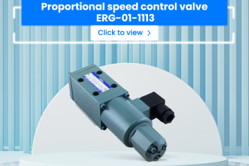 Proportional speed control valve ERG-01-1113