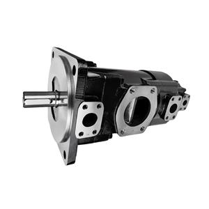 Hydraulic triple pump T6EEC-042/045/050/052/054/057/062/066/072/085-050-025-2R02-A1M0 can replace Denison vane pump