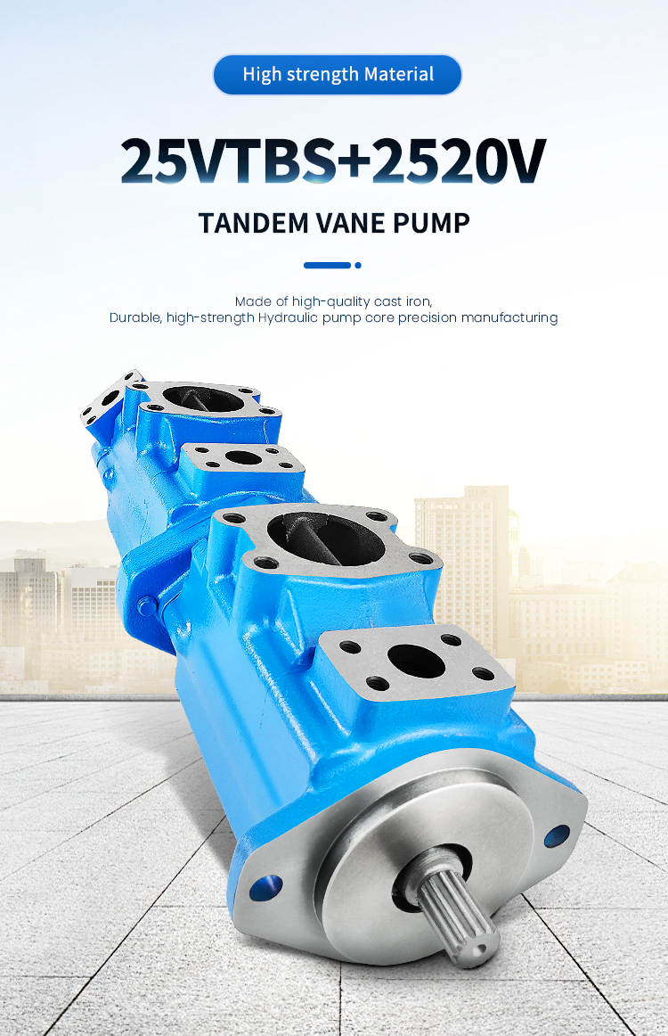 double tandem hydraulic pump